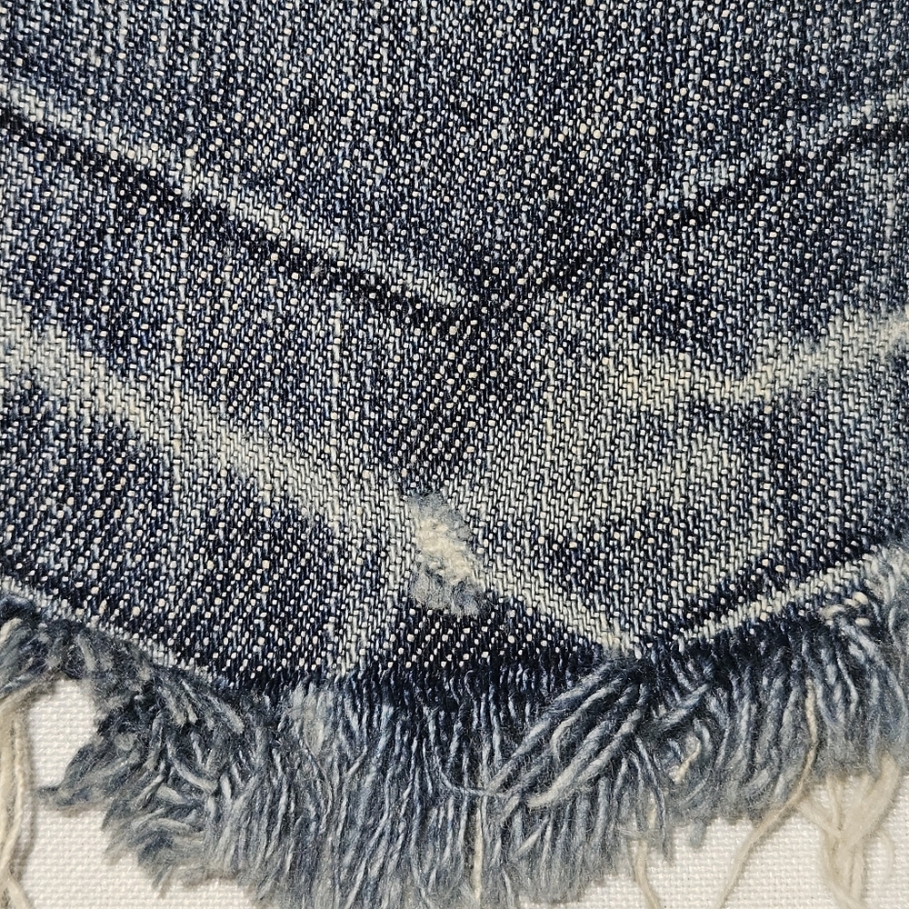 Vintage Y2K Miss Bisou Denim Maxi Skirt High Low Size 5 (Juniors) - Picture 16 of 16